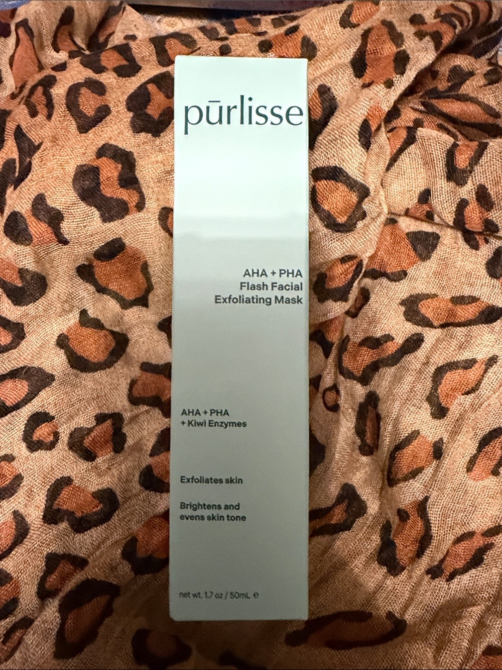 Purlisse  AHA + PHA Flash Facial Exfoliating Mask - BNIB